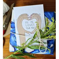 Growing Paper My Me Loves Your You Greeting Card
